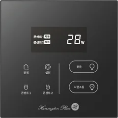 침실1 (마스터룸), 침실2, 침실3 조명/대기 스위치
